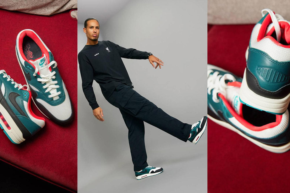 Virgil Van Dijk Launches The Liverpool FC x LeBron Air Max 1