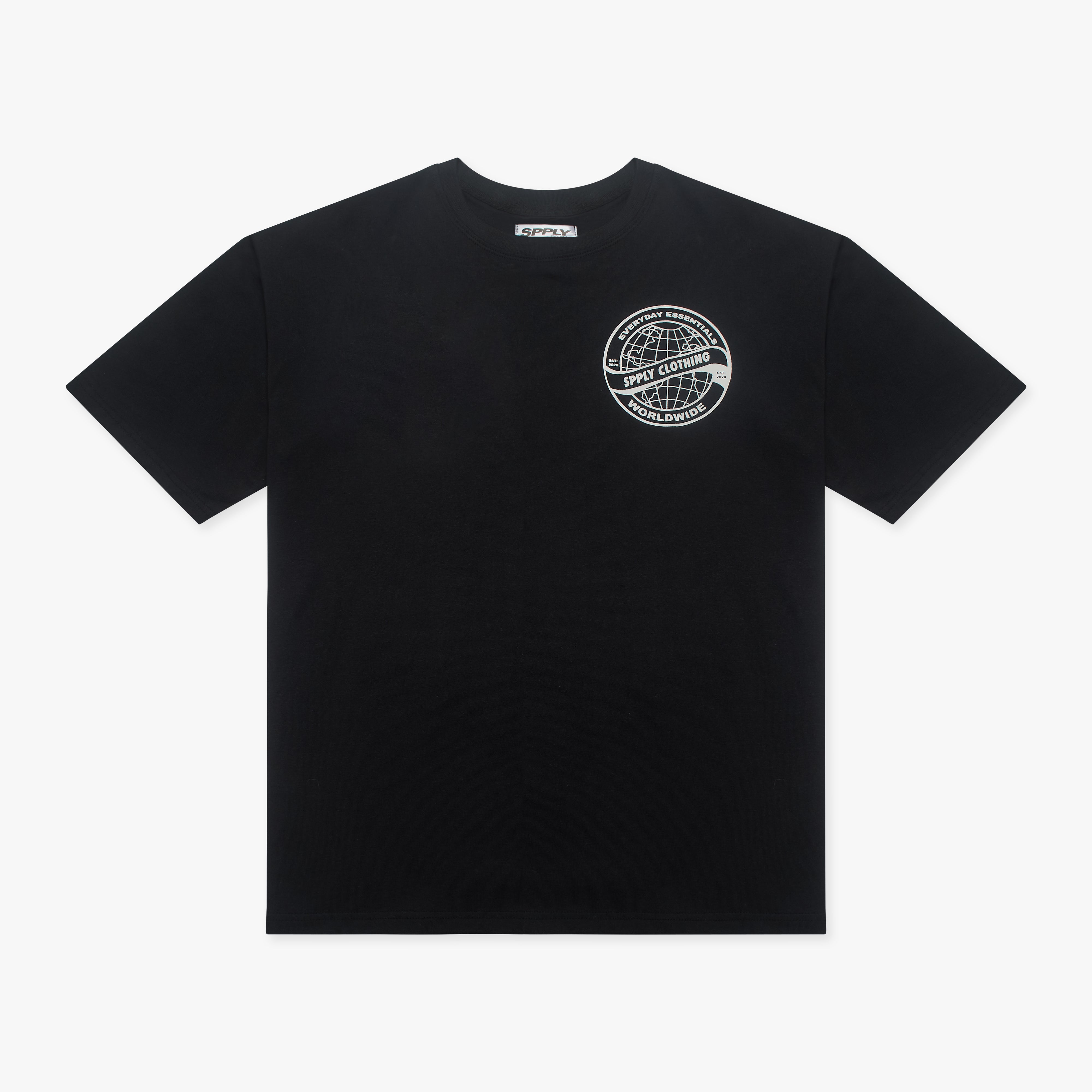 SPPLY Worldwide T-Shirt Black