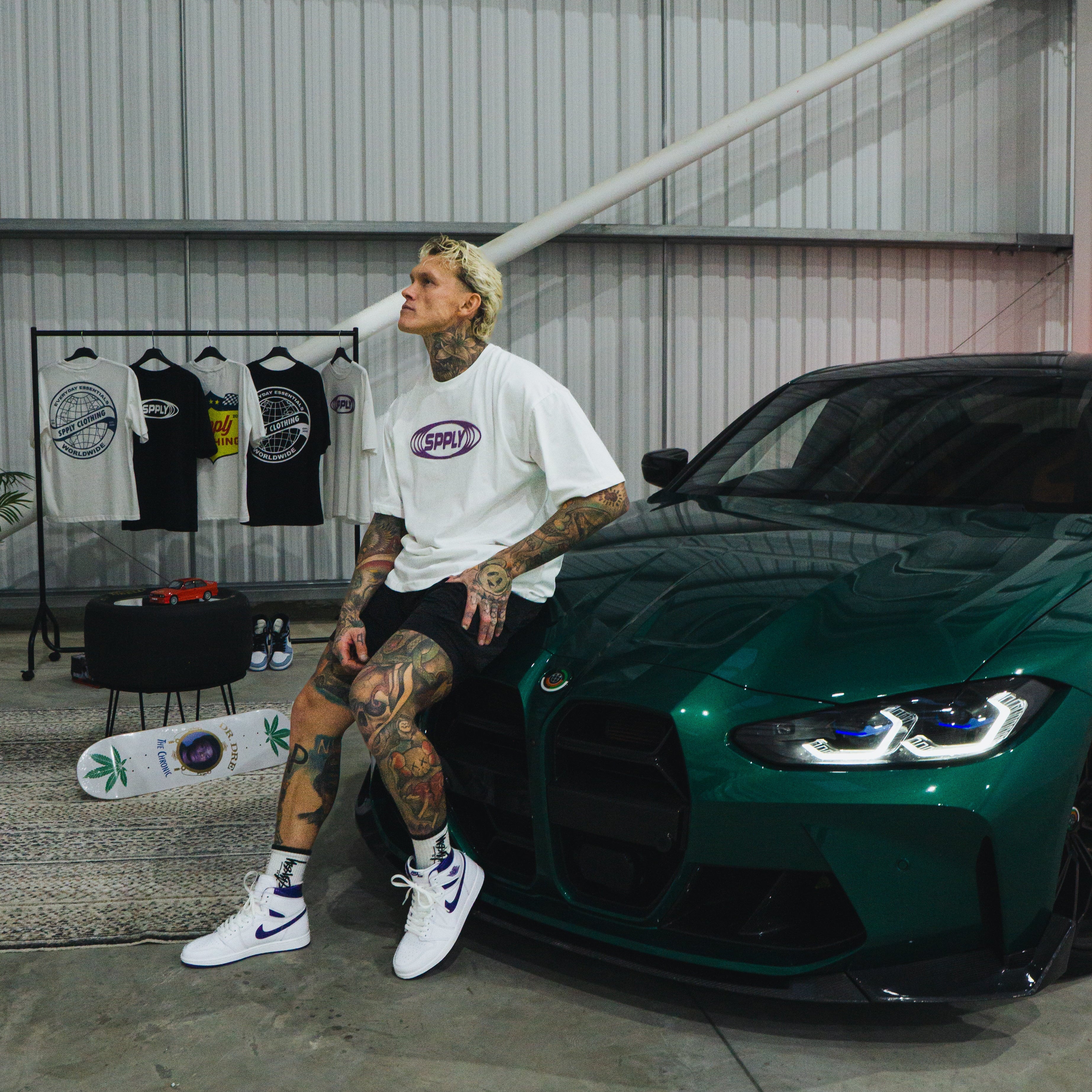 SPPLY Infinite Drive T-Shirt White