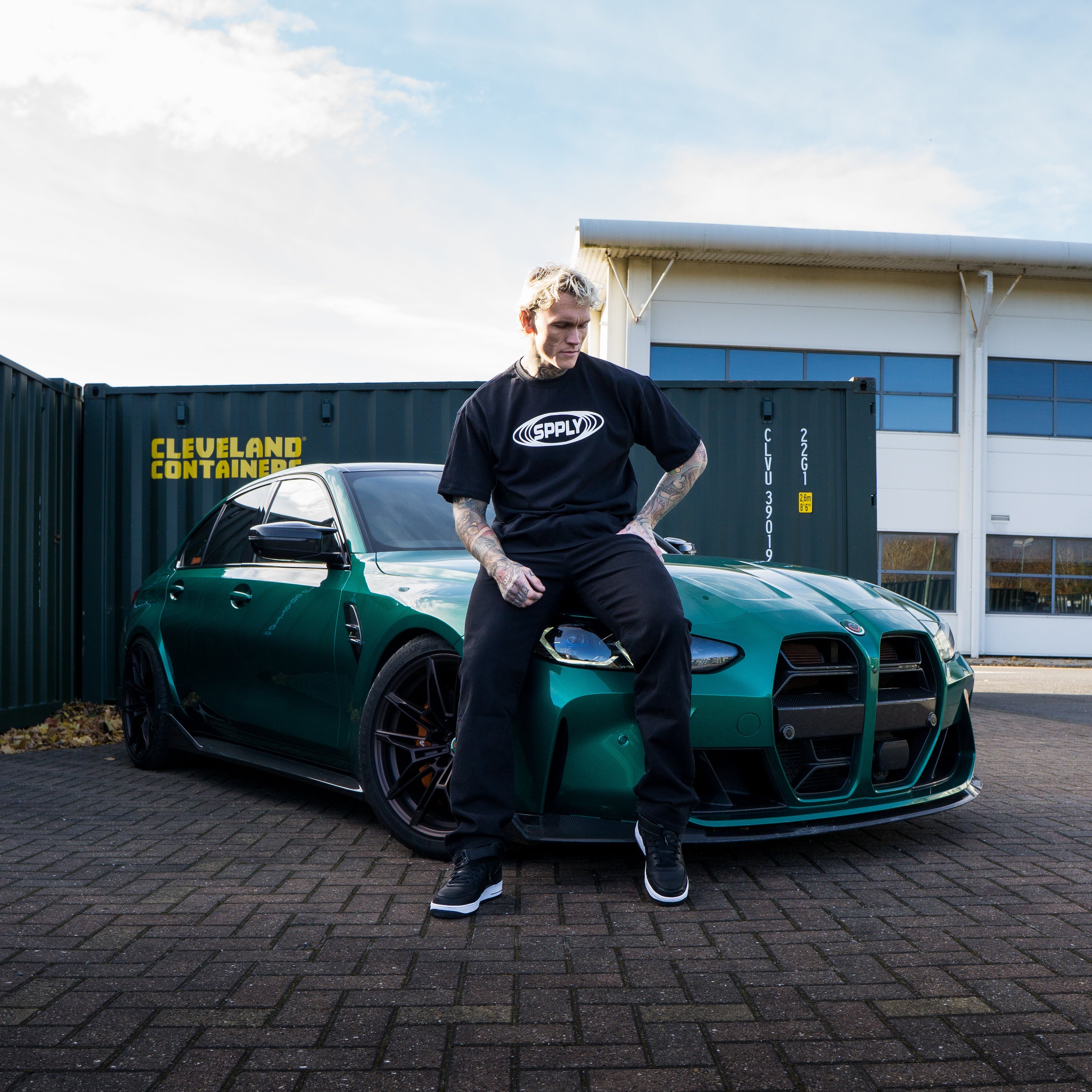 SPPLY Infinite Drive T-Shirt Black