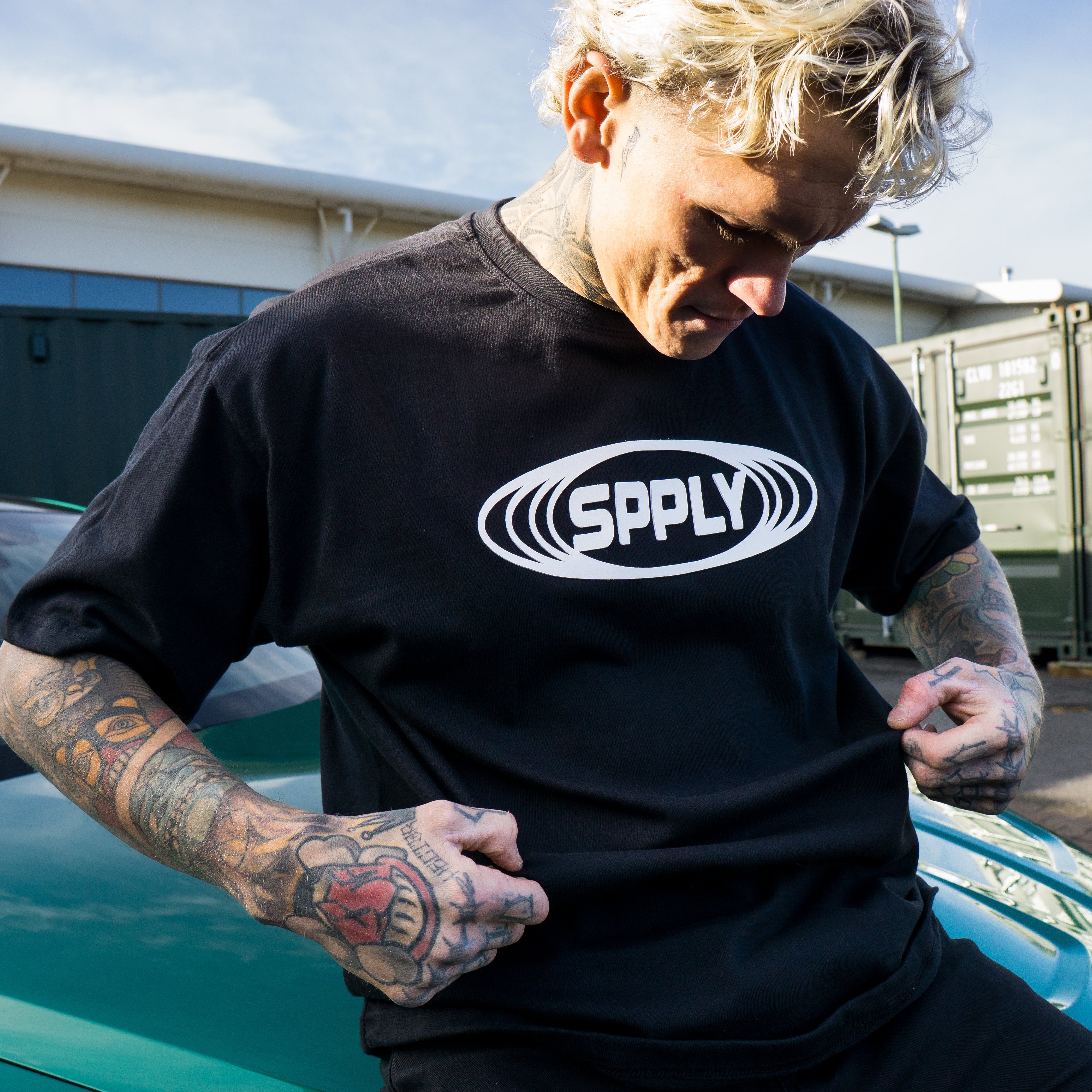 SPPLY Infinite Drive T-Shirt Black