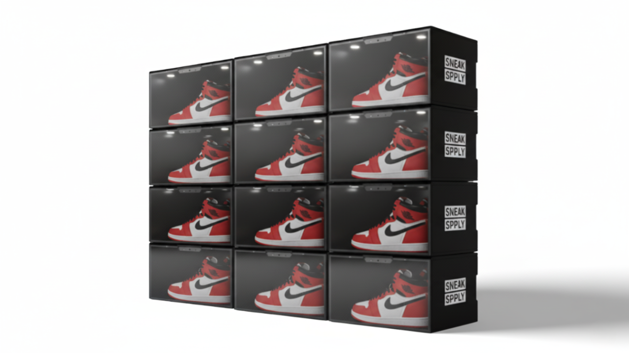 STACK V2 (LED) x12 Mega Crate Bundle - Black