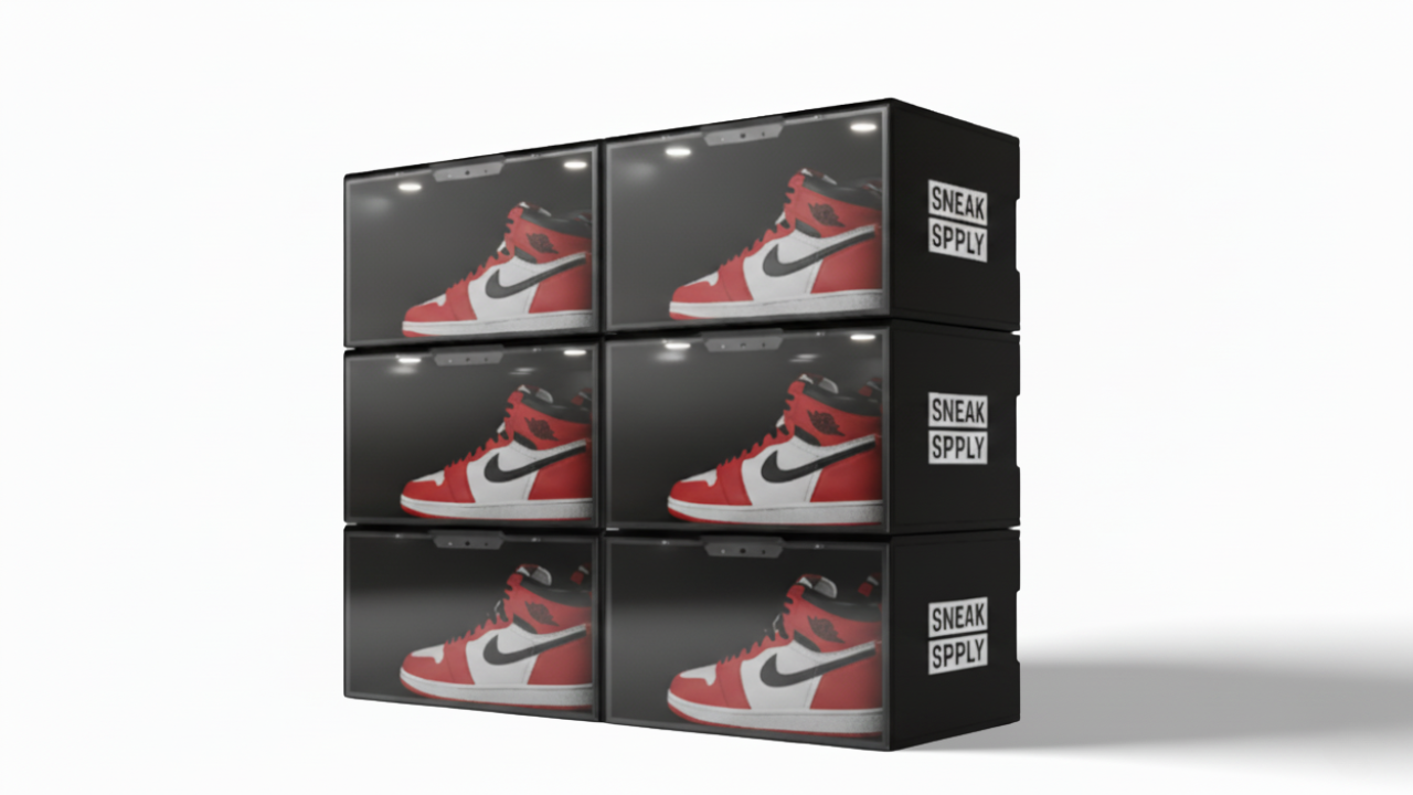 STACK V2 (LED) x6 Crate Bundle - Black