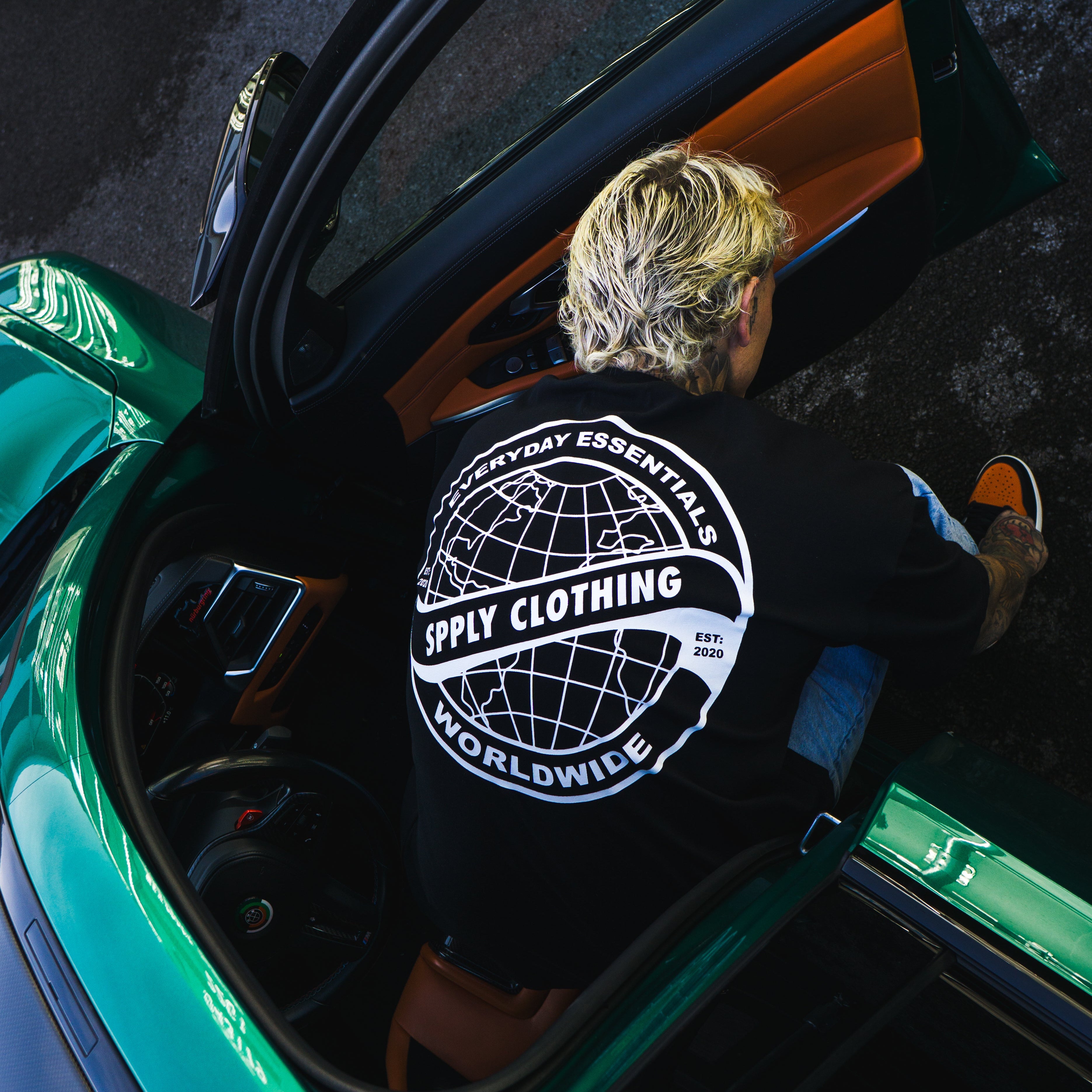 SPPLY Worldwide T-Shirt Black